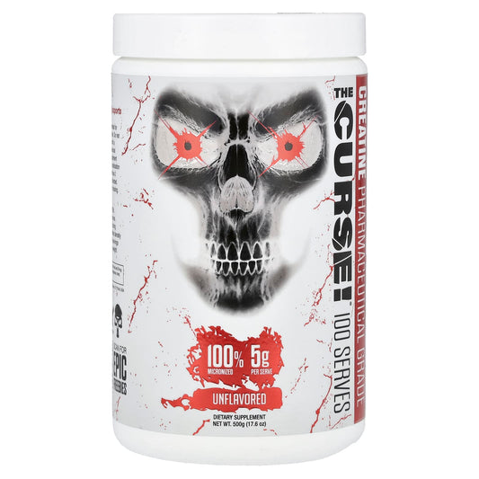JNX Sports, The Curse!®, Creatine, Unflavored, 17.6 oz (500 g)