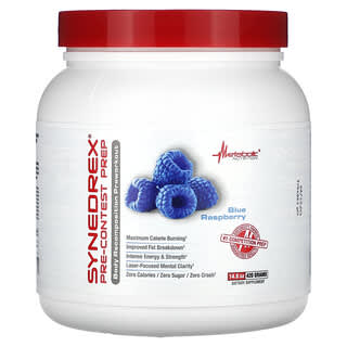Synedrex Pre-Contest Prep - Blue Raspberry, 14.8 oz