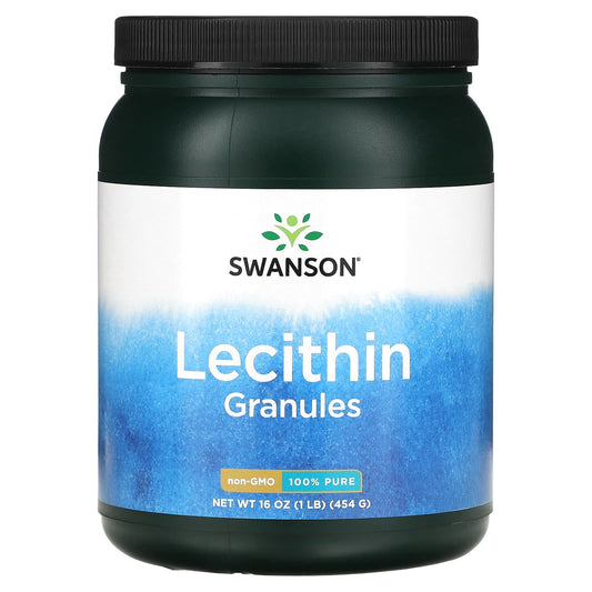 Swanson, Lecithin Granules, 1 lb (454 g) - Image 1
