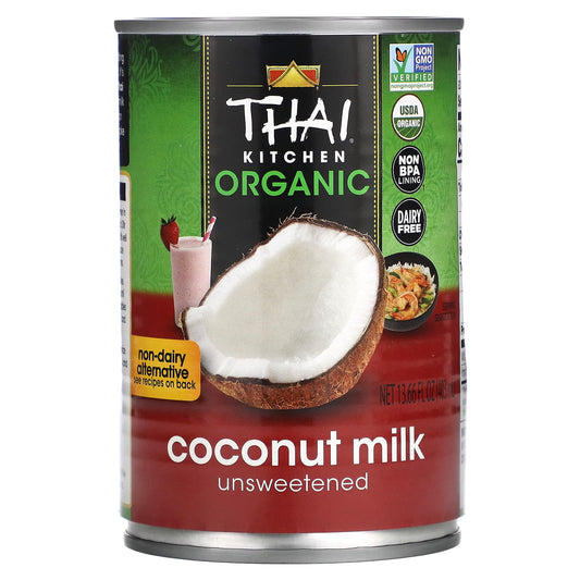 Thai Kitchen, Organic Coconut Milk, Unsweetened, 13.66 fl oz (403 ml) - Image 1