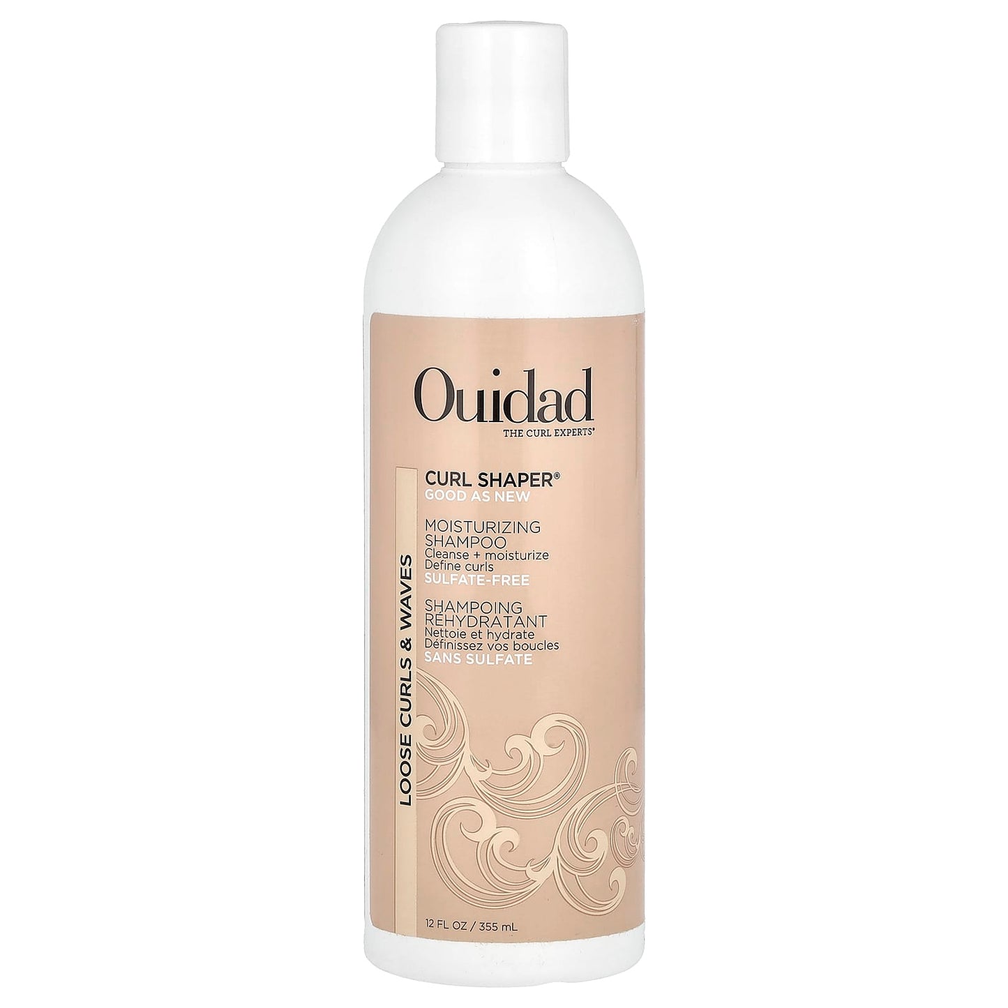Ouidad, Curl Shaper®, Moisturizing Shampoo, Loose Curls & Waves, 12 fl oz (355 ml) - Image 1