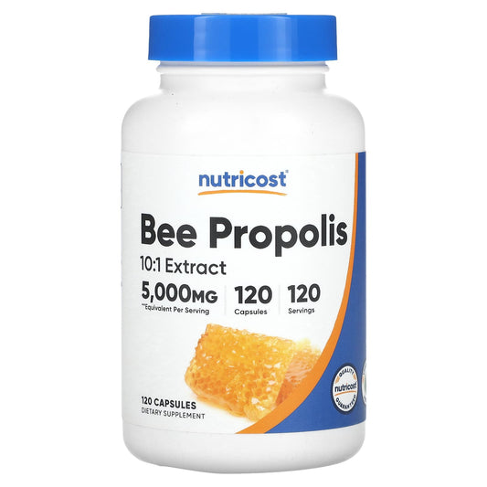 Nutricost, Bee Propolis, 5,000 mg, 120 Capsules - Image 1