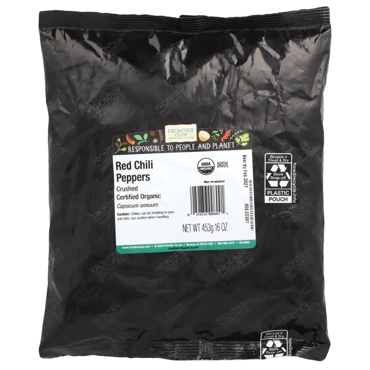 Organic Crushed Red Chili Peppers, 16 oz - Perfect for Spicy Dishes - Image 2