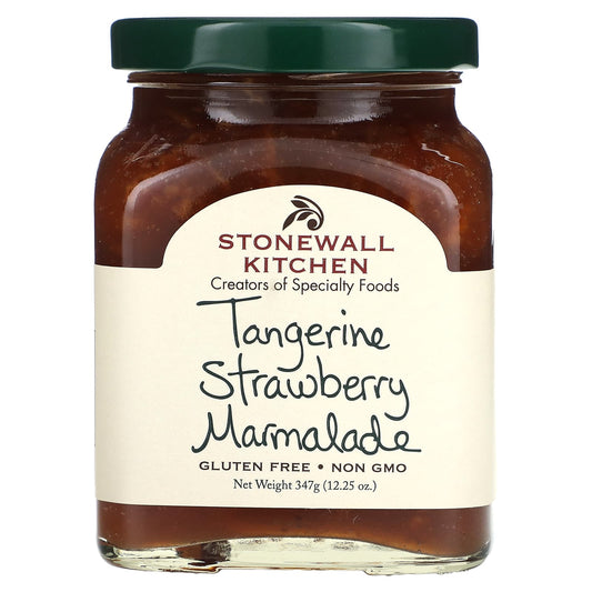 Stonewall Kitchen, Tangerine Strawberry Marmalade, 12.25 oz (347 g) - Image 1