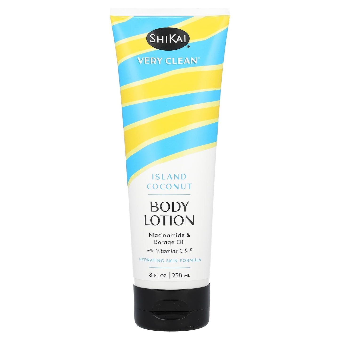 Shikai, Very Clean, Body Lotion, Island Coconut, 8 fl oz (238 ml) - Image 1