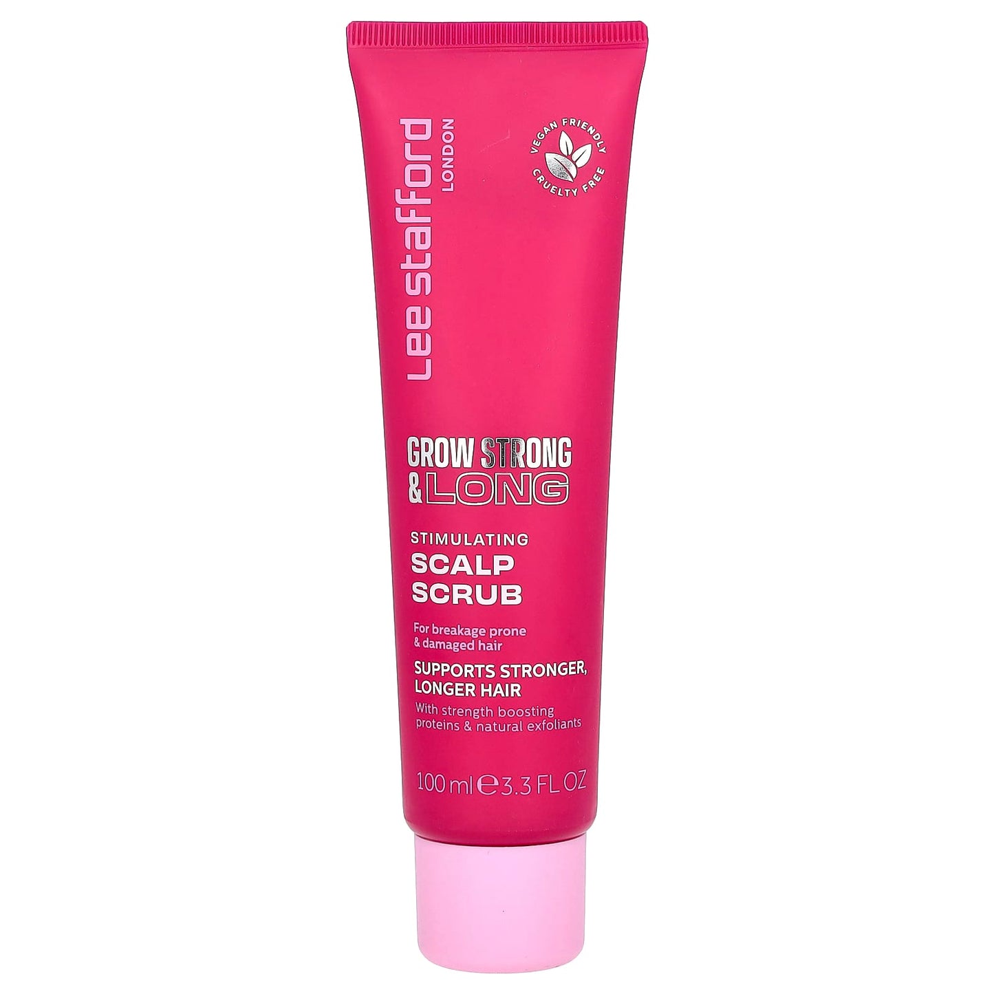 Lee Stafford, Grow Strong & Long, Stimulating Scalp Scrub, 3.3 fl oz (100 ml) - Image 1