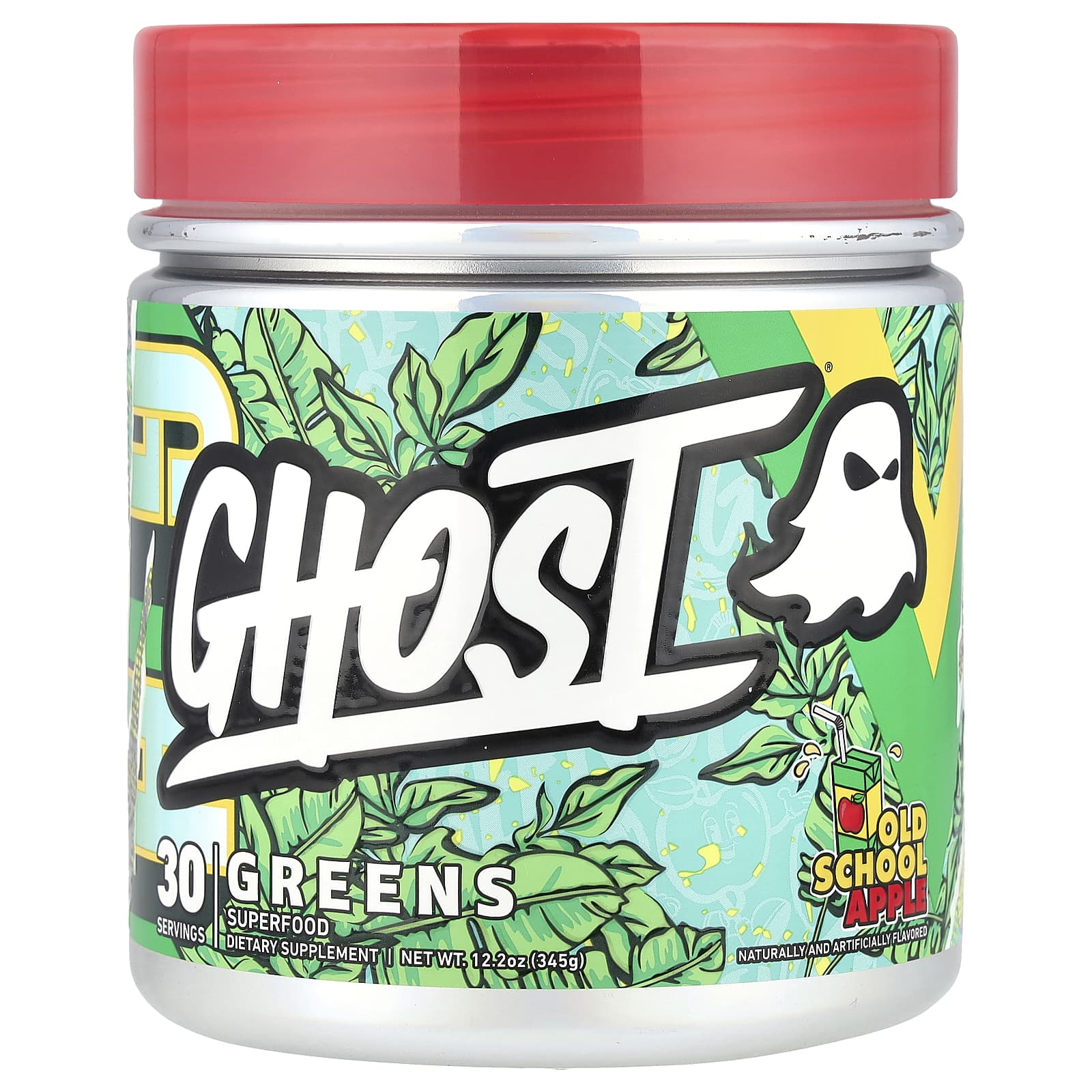 Ghost Greens Superfood Supplement with 19 Greens & Reds - Image 1