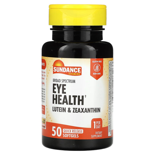 Sundance Vitamins, Broad Spectrum Eye Health, 50 Quick Release Softgels - Image 1