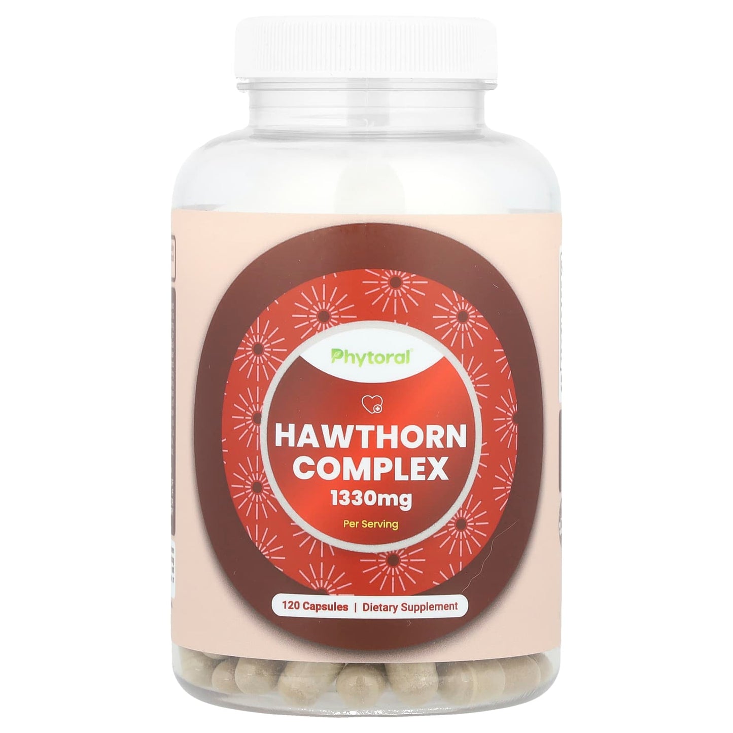 Phytoral, Hawthorn Complex, 120 Capsules (665 mg per Capsule) - Image 1