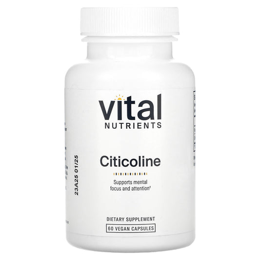 Vital Nutrients, Citicoline, 60 Vegan Capsules - Image 1
