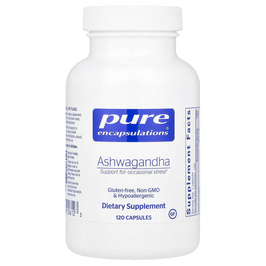 Pure Encapsulations, Ashwagandha, 120 Capsules (500 mg per Capsule) - Image 1
