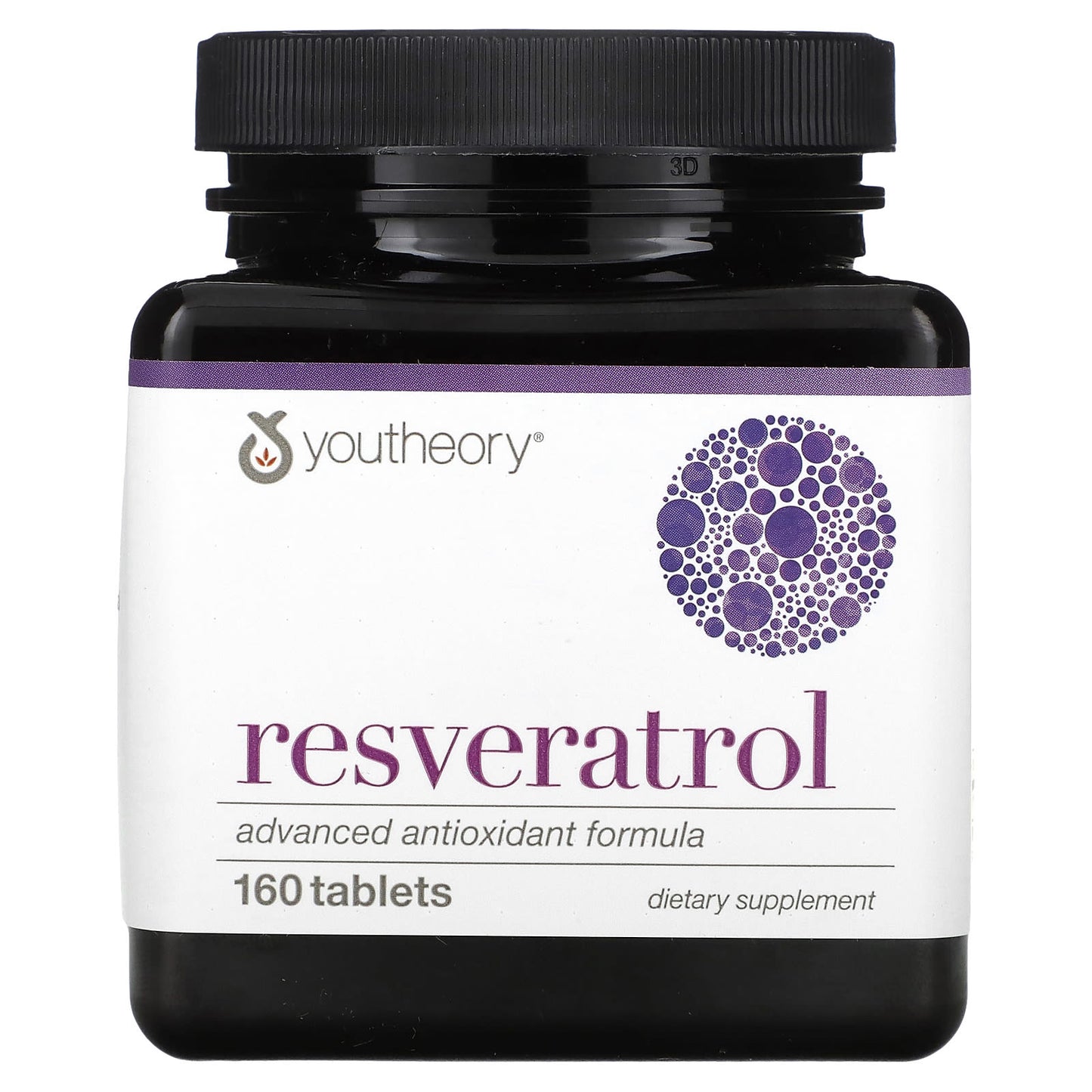 Youtheory, Resveratrol, 160 Tablets - Image 1