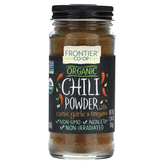 Organic Chili Powder with Cumin & Spices by Frontier Co-op, 1.94 oz - Image 1