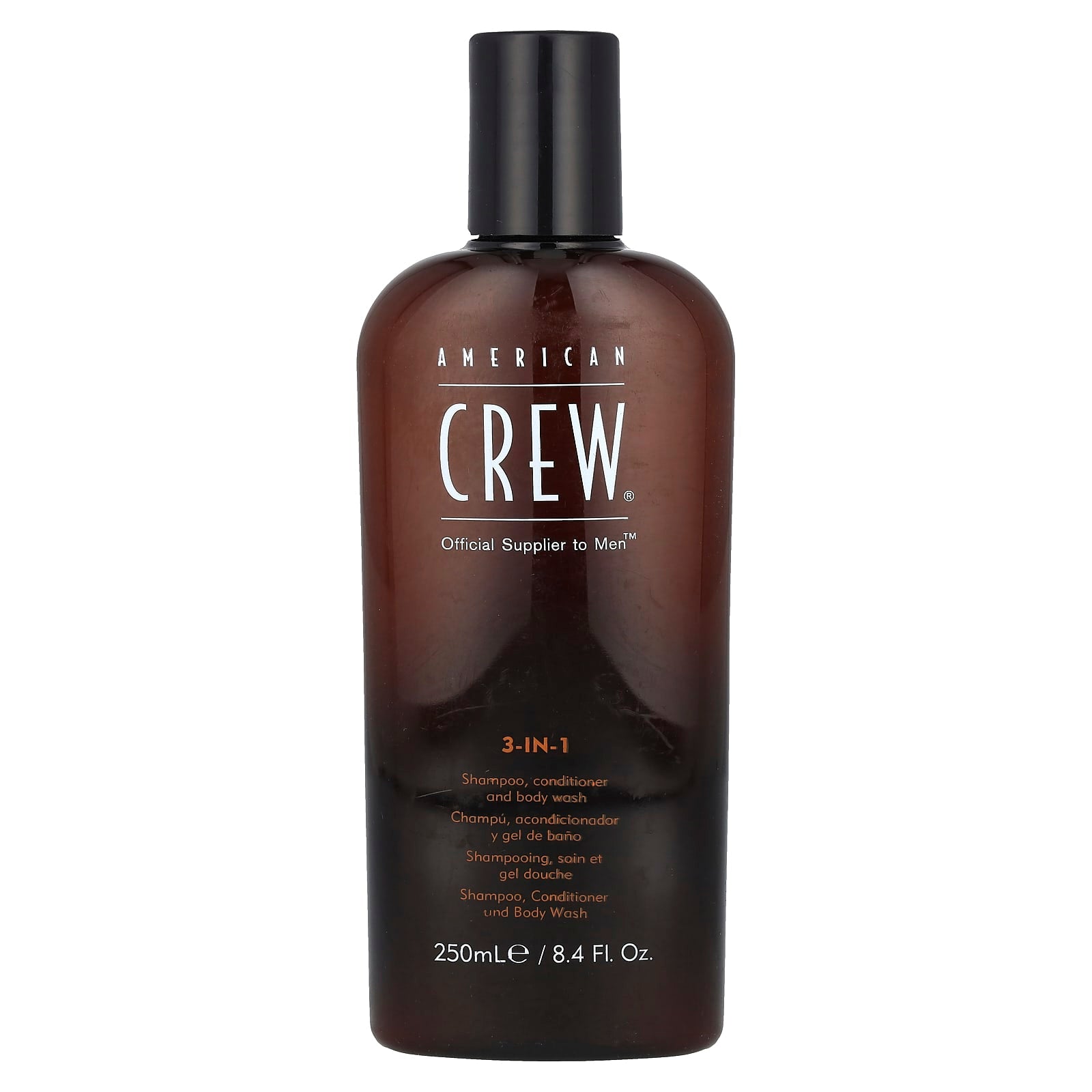 American Crew 3-In-1 Shampoo, Conditioner & Body Wash 250ml - Image 1