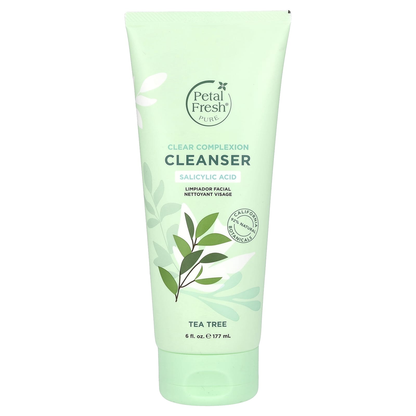 Petal Fresh, Pure, Clear Complexion Cleanser, Tea Tree, 6 fl oz (177 ml) - Image 1