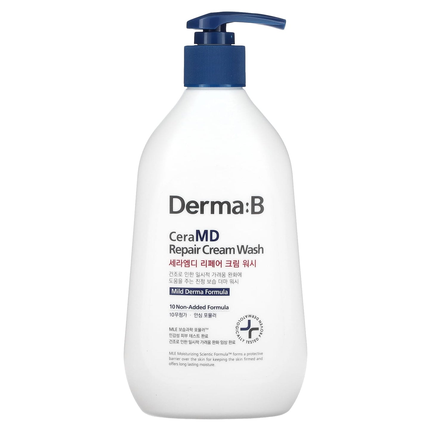 Soothe Dry Skin with Derma:B Cream Wash, 13.5 fl oz - Image 1