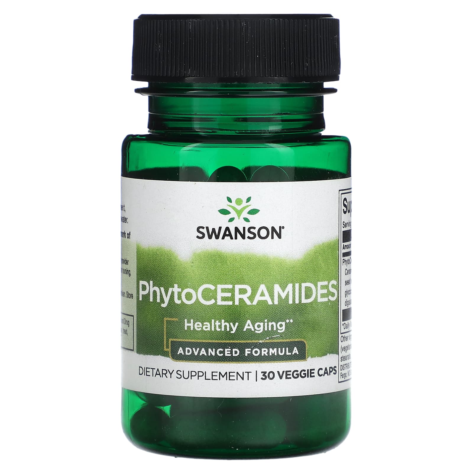 Swanson, PhytoCeramides, Advanced Formula, 30 Veggie Caps (30 mg per Cap) - Image 1