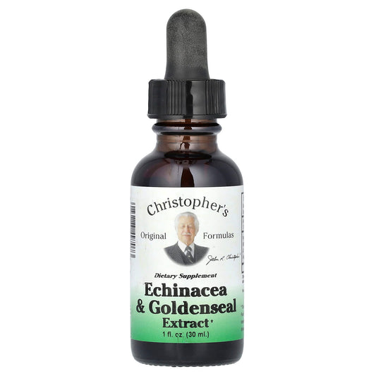 Echinacea & Goldenseal Extract for Immune System Support 1 fl oz - Image 1