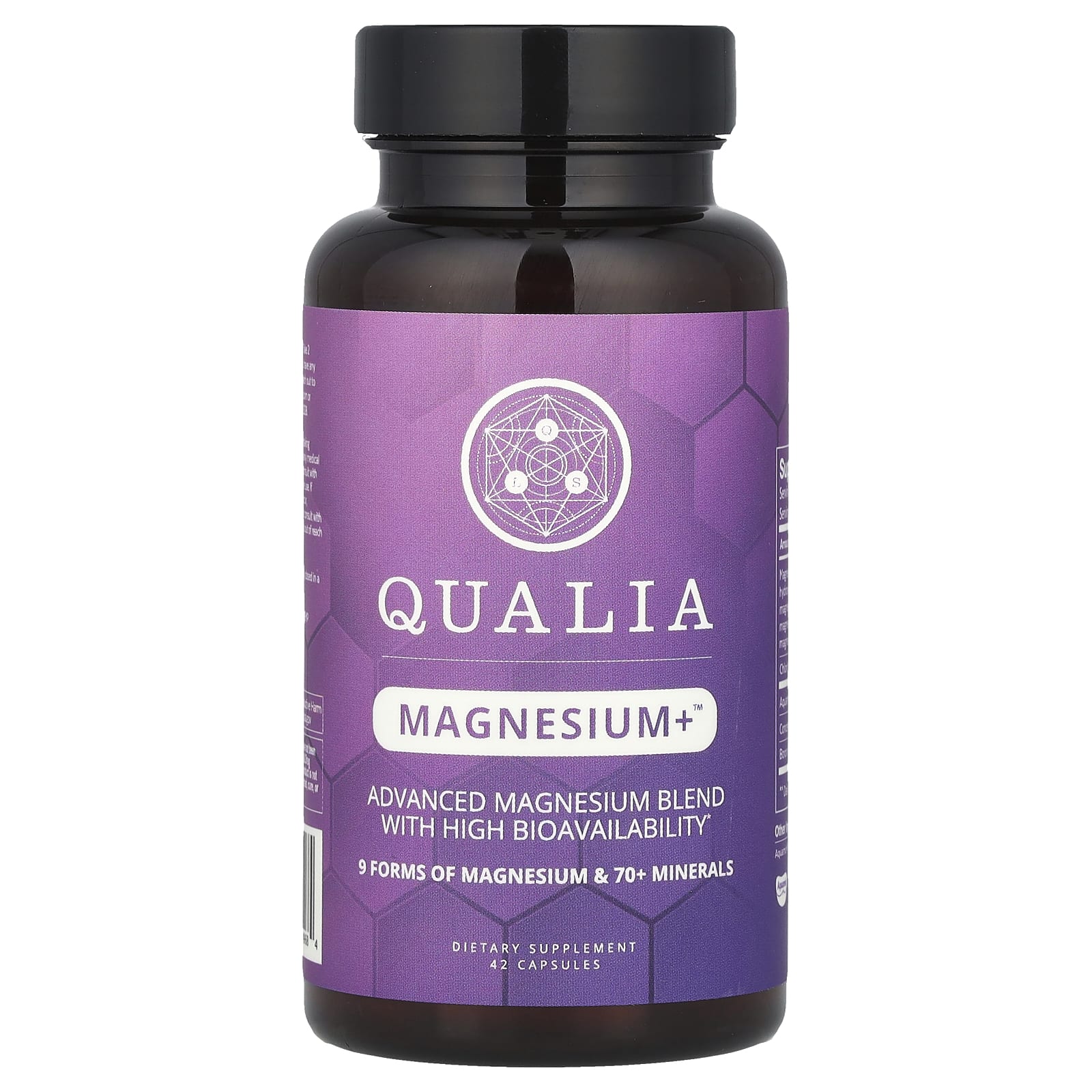 Qualia, Magnesium+™, 42 Capsules - Image 1