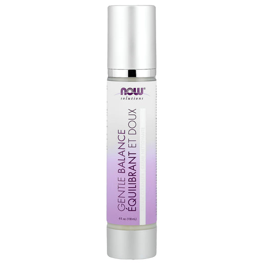 NOW Foods, Solutions, Gentle Balance Cream Cleanser, 4 fl oz (118 ml) - Image 1