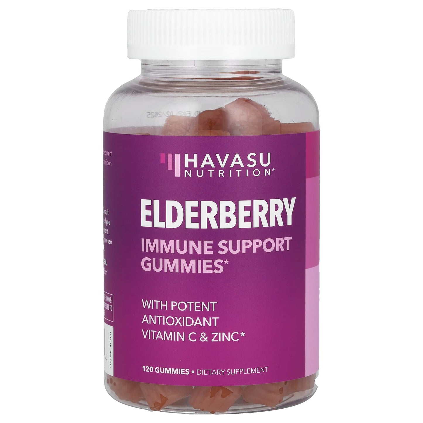 Boost Immune System with Havasu Nutrition Elderberry Gummies, 120 Counts - Image 1