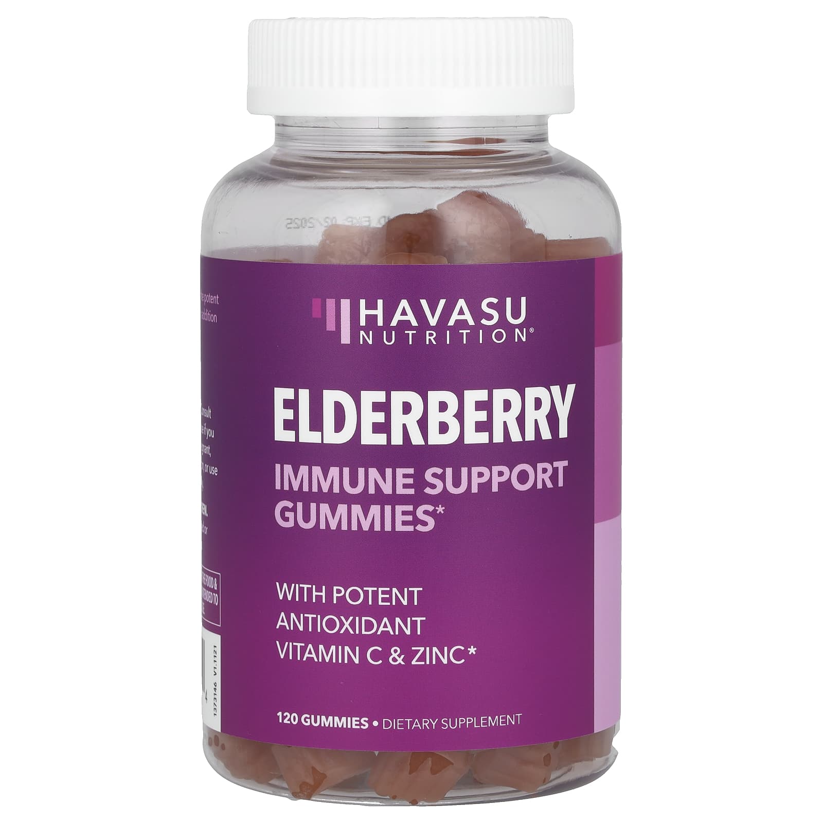 Boost Immune System with Havasu Nutrition Elderberry Gummies, 120 Counts - Image 1