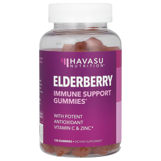 Boost Immune System with Havasu Nutrition Elderberry Gummies, 120 Counts - Image 1