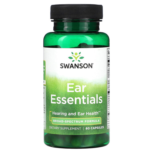 Swanson, Ear Essentials, 60 Capsules - Image 1
