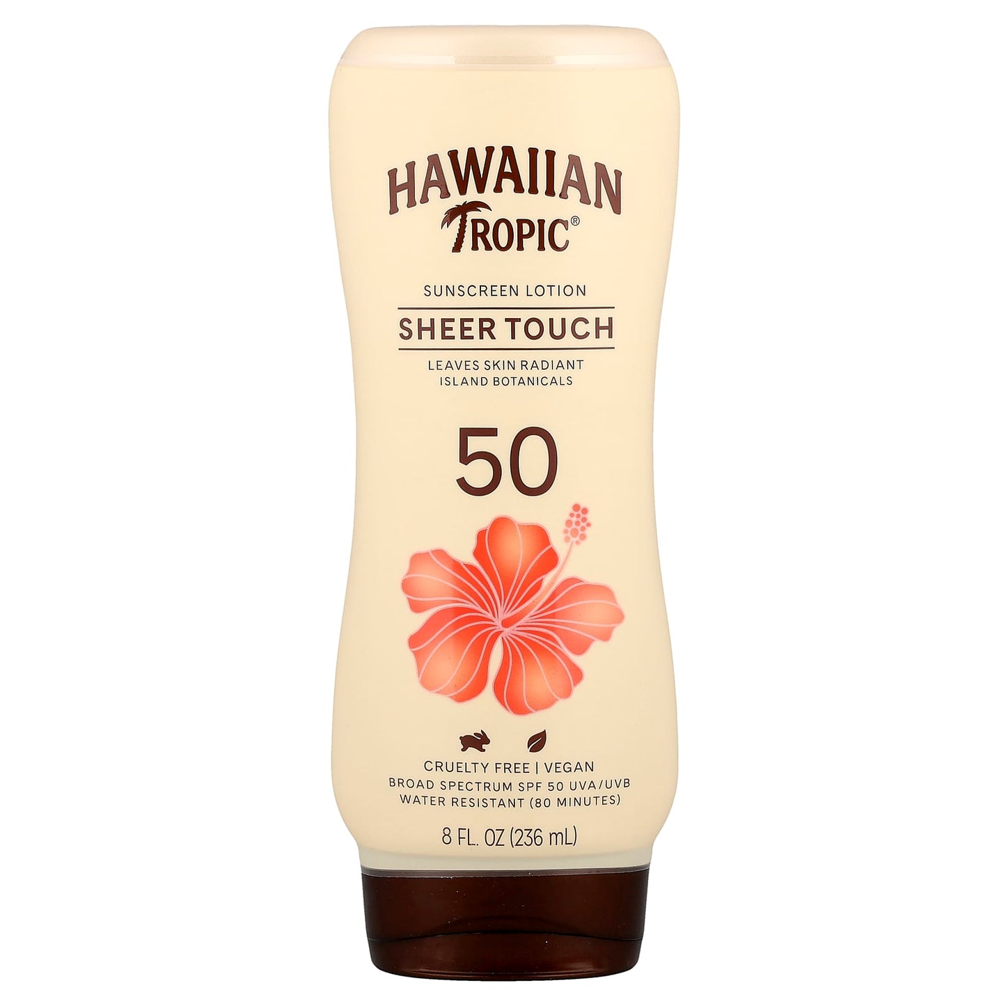 Hawaiian Tropic Sheer Touch Sunscreen Lotion, SPF 50, 8 fl oz - Image 1