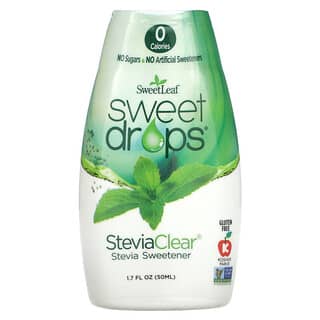 Zero-Calorie Stevia Sweetener Drops by SweetLeaf Stevia - 50ml