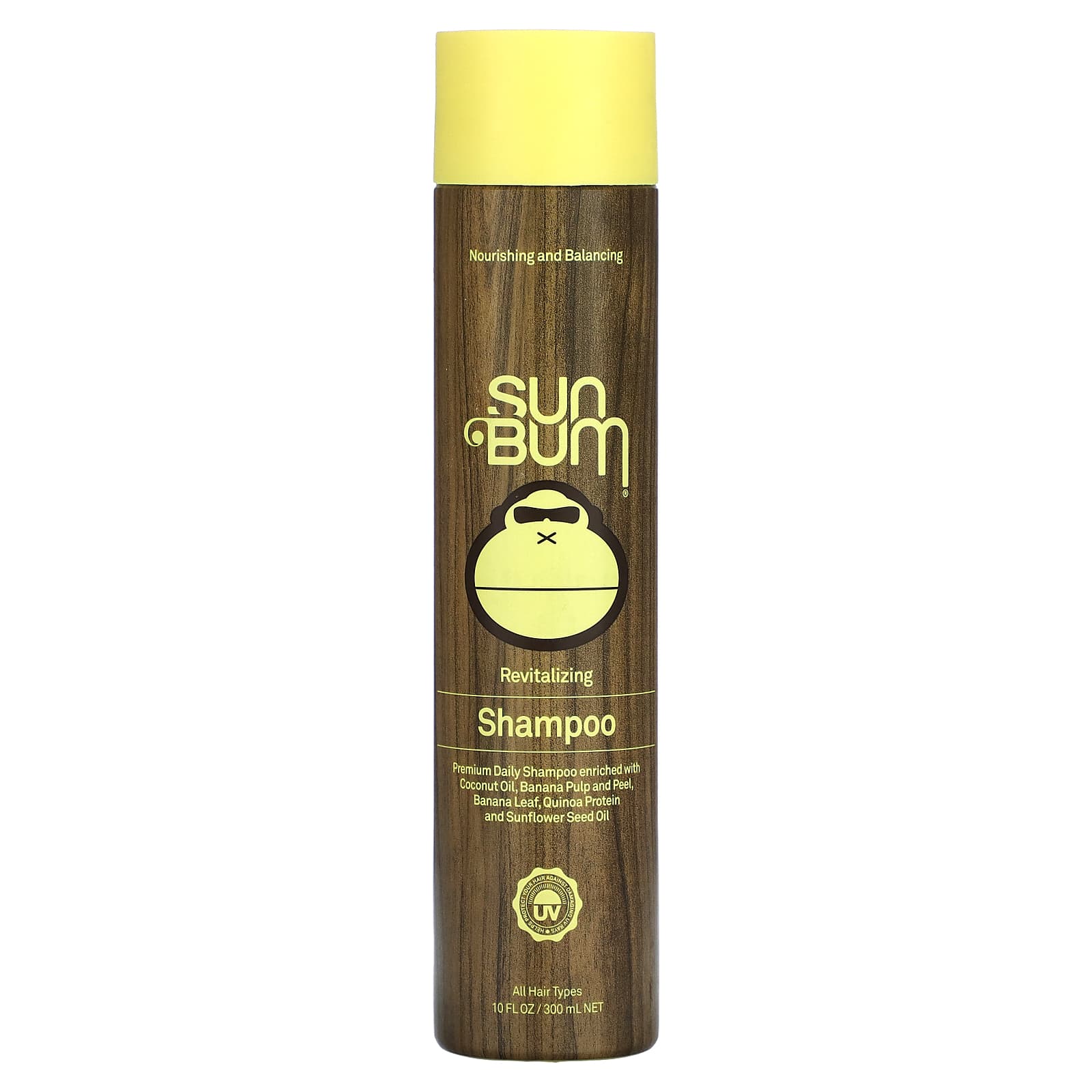 Sun Bum, Revitalizing Shampoo, All Hair Types, 10 fl oz (300 ml) - Image 1
