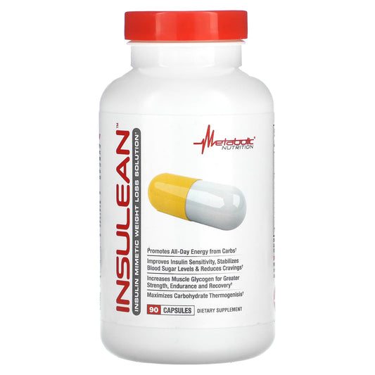 Metabolic Nutrition, Insulean, 90 Capsules - Image 1