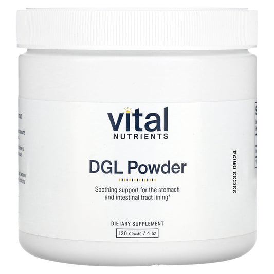 Vital Nutrients, DGL Powder, 4 oz (120 g) - Image 1
