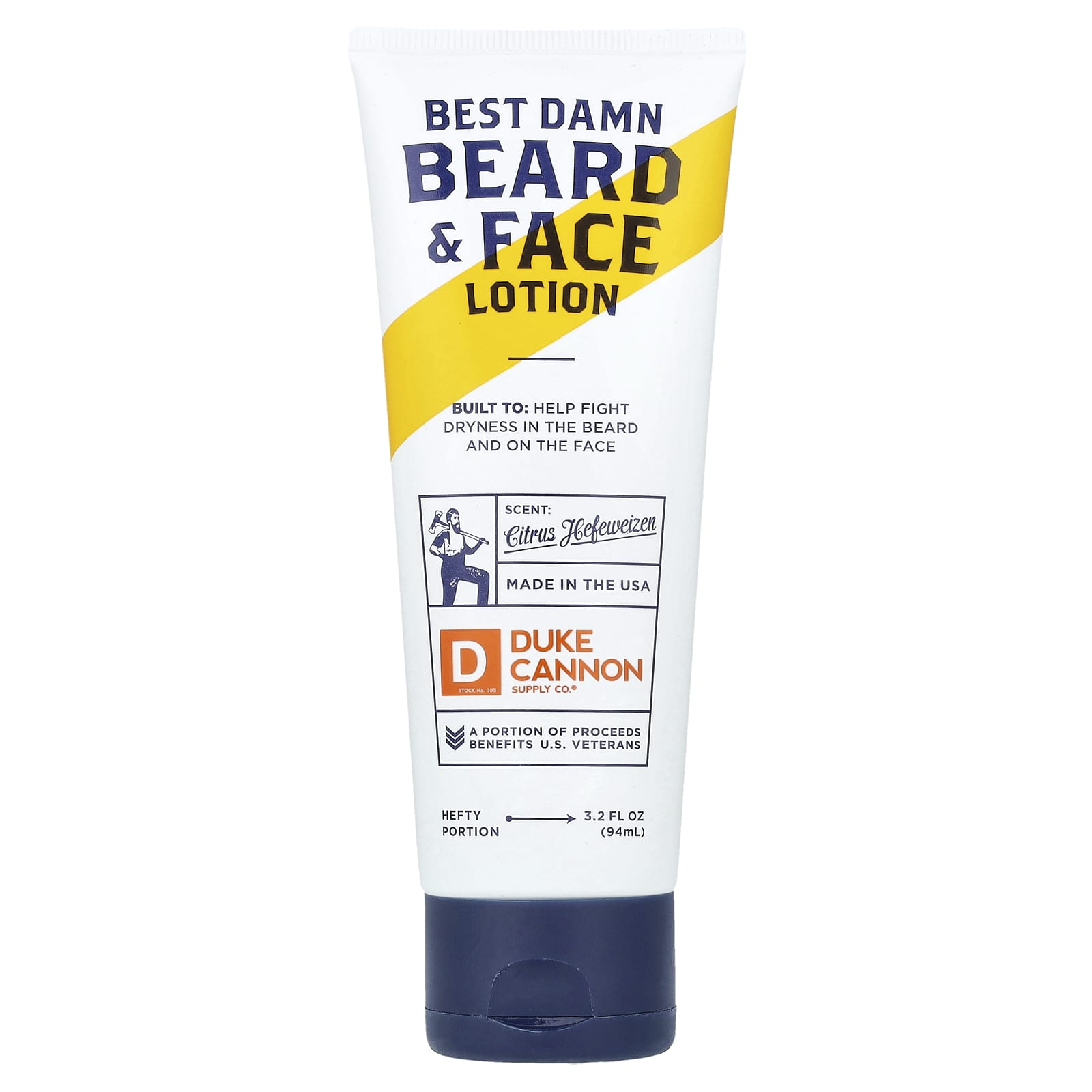 Citrus Hefeweizen Beard & Face Lotion by Duke Cannon Supply Co. - Image 1