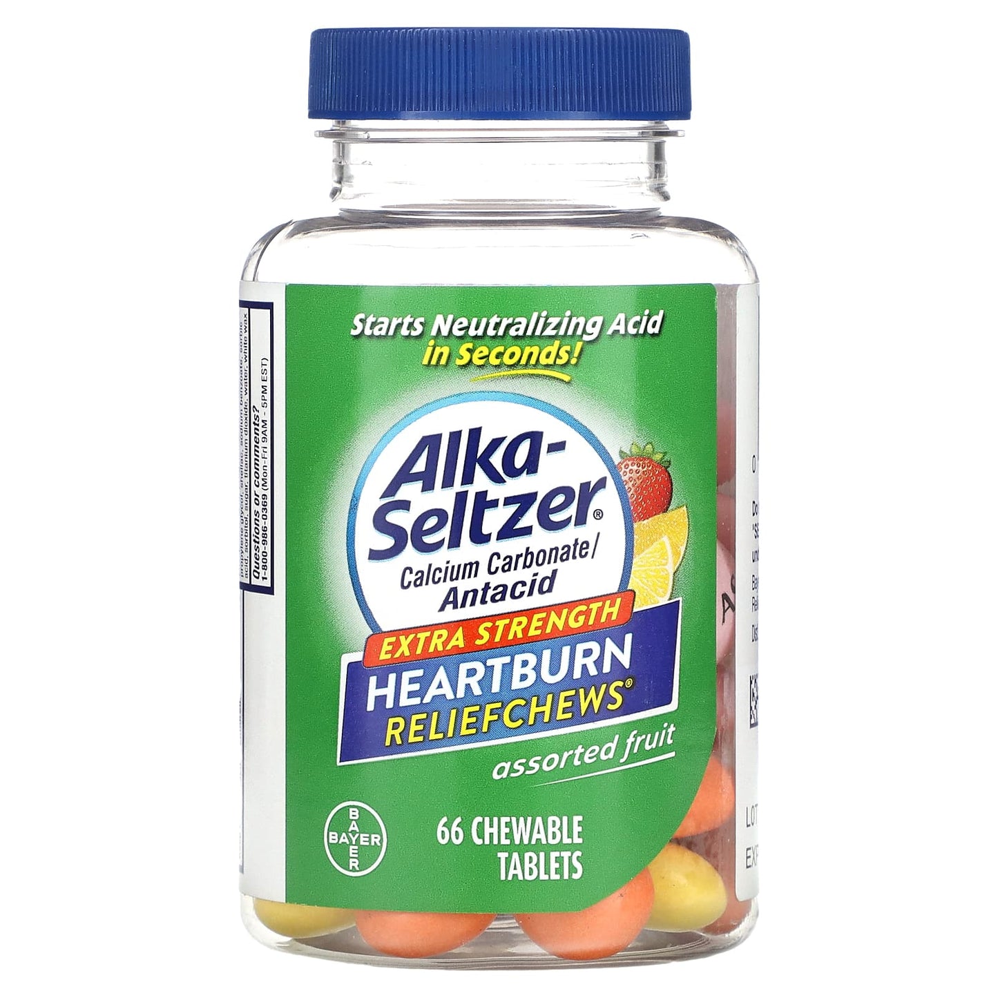 Alka-Seltzer Extra Strength Heartburn Relief Chews - 66 Count - Image 1