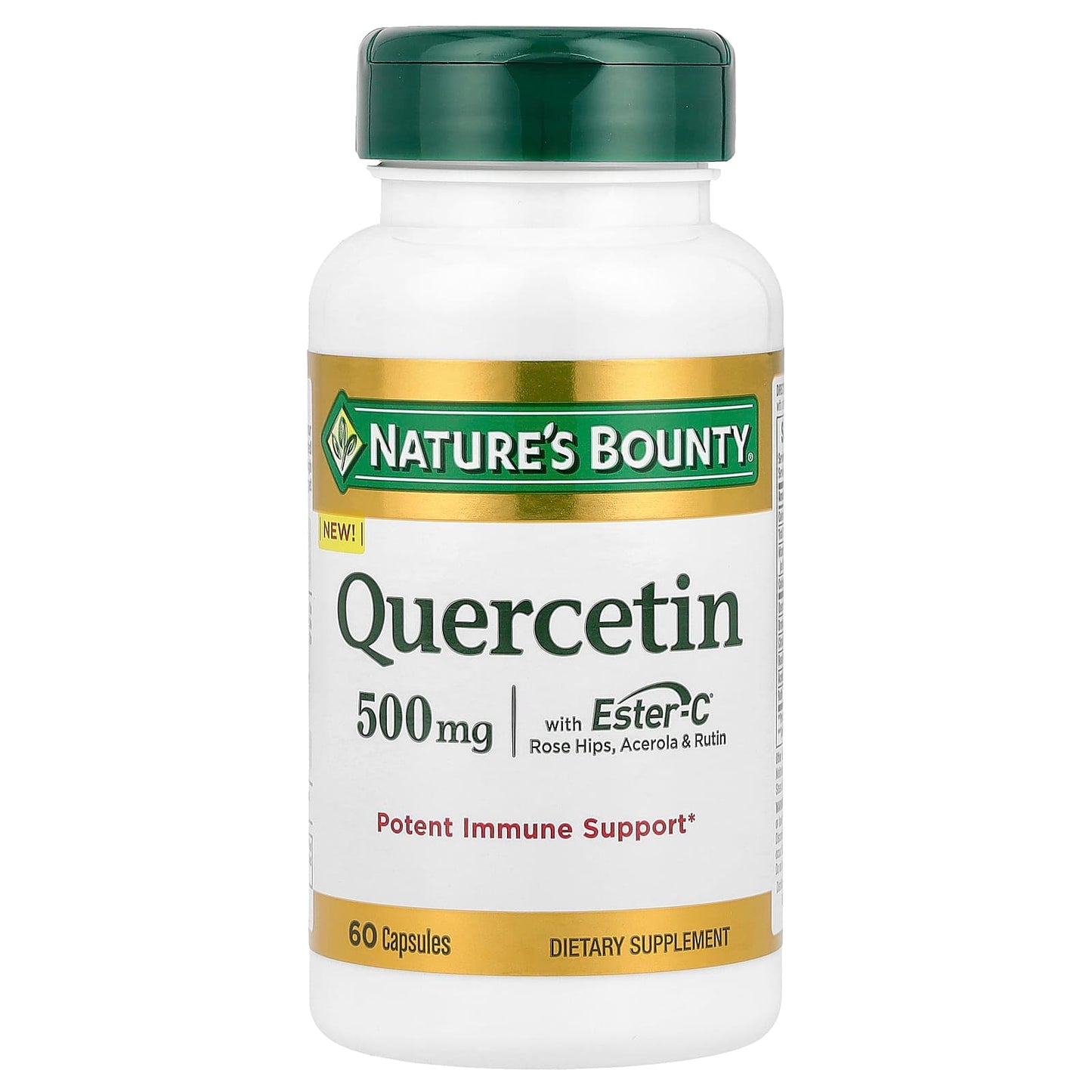 Nature's Bounty, Quercetin With Ester-C®, 60 Capsules - Image 1