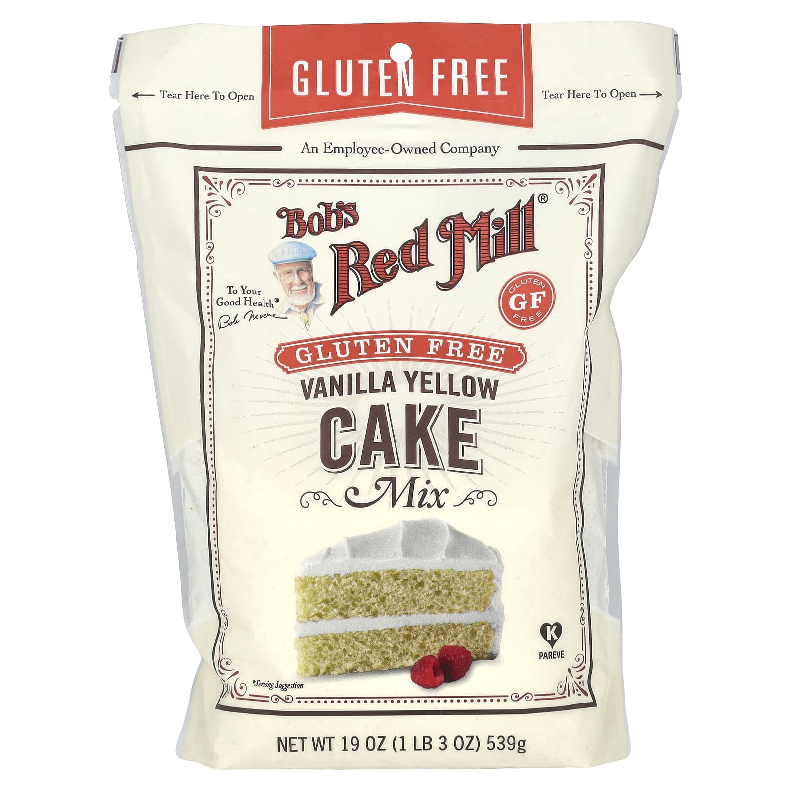 Gluten Free Vanilla Yellow Cake Mix, Easy to Make in Minutes | Bob's Red Mill - Image 1