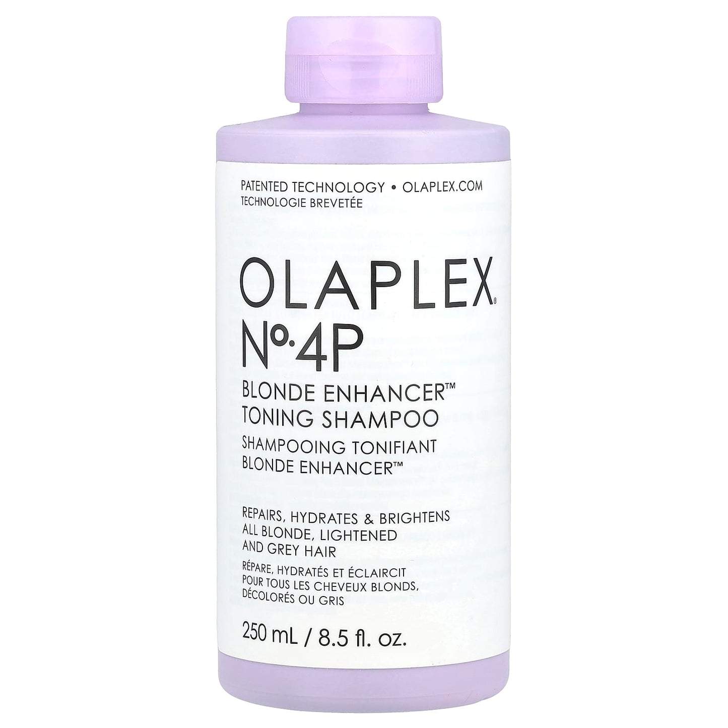 Olaplex, No. 4P Blonde Enhancer™ Toning Shampoo, 8.5 fl oz (250 ml) - Image 1