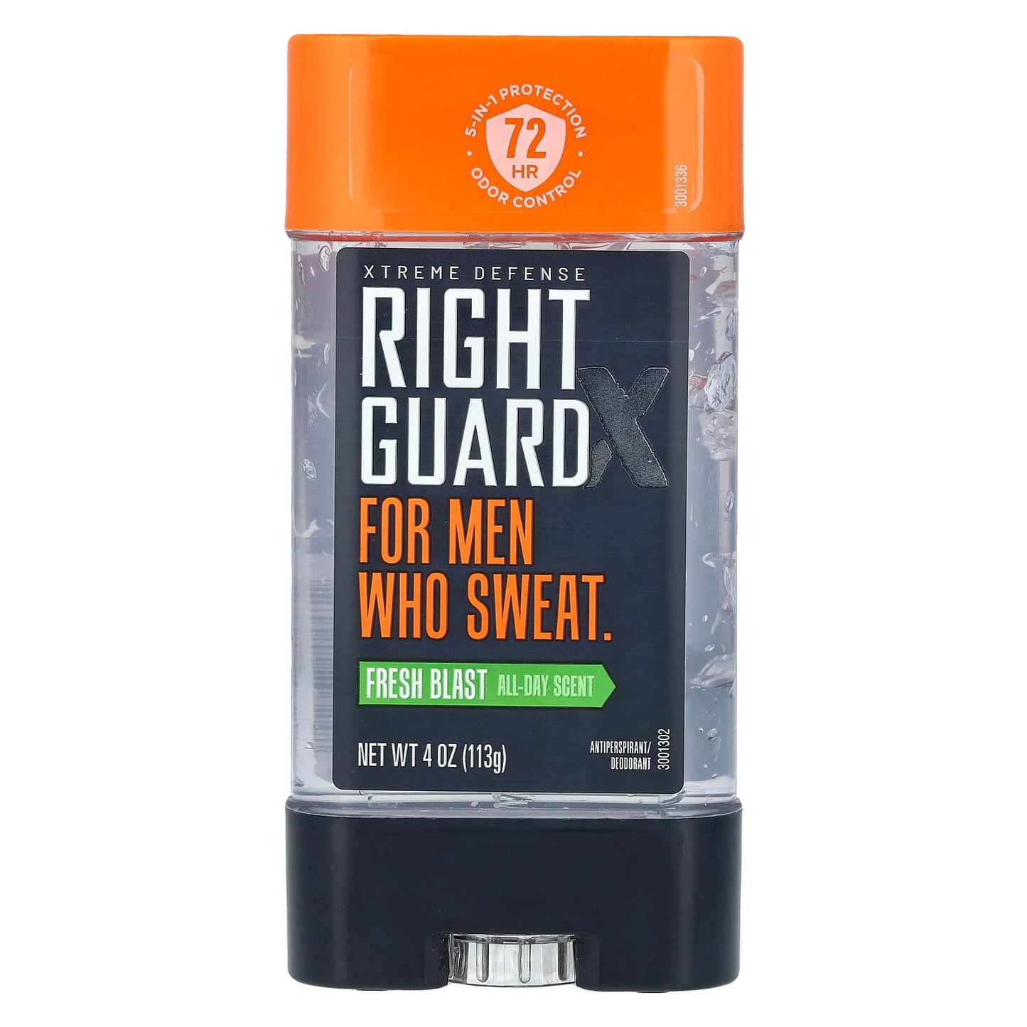 Right Guard, Xtreme Defense, Antiperspirant/Deodorant, Fresh Blast, 4 oz (113 g) - Image 1