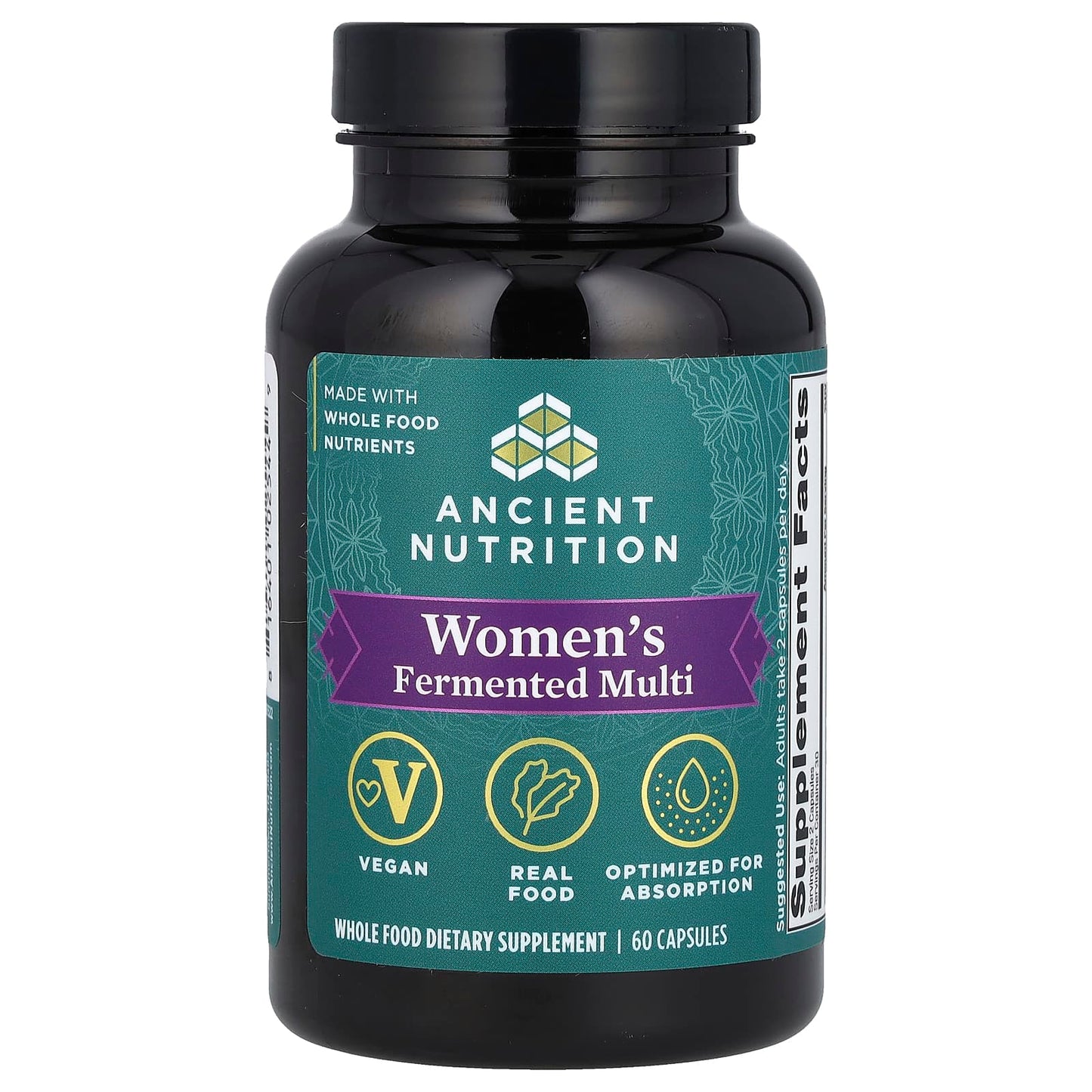 Ancient Nutrition Women's Fermented Multi Vitamin 60 Capsules - Image 1