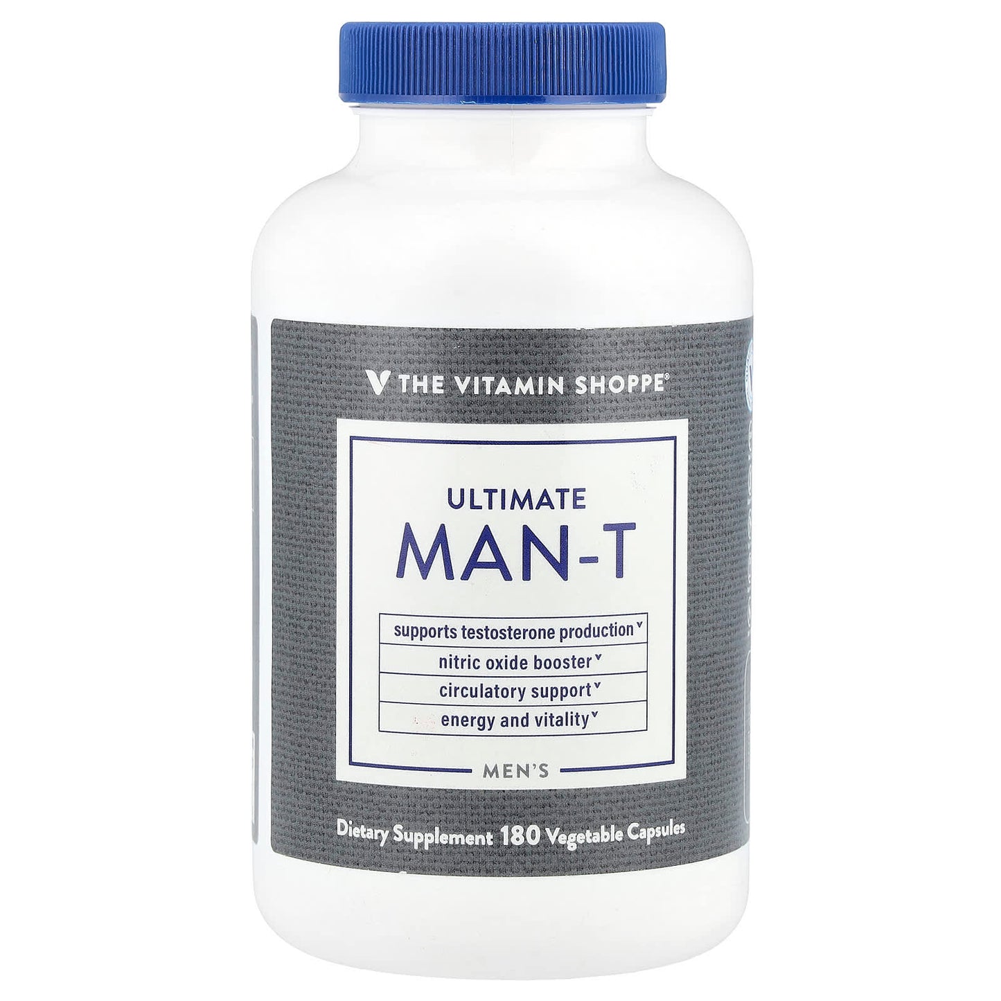 The Vitamin Shoppe, Men's Ultimate Man-T, 180 Vegetable Capsules