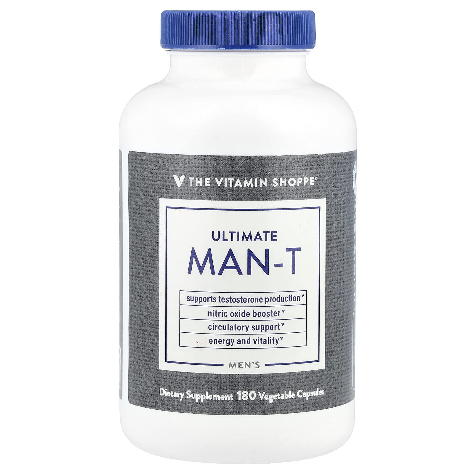 The Vitamin Shoppe, Men's Ultimate Man-T, 180 Vegetable Capsules