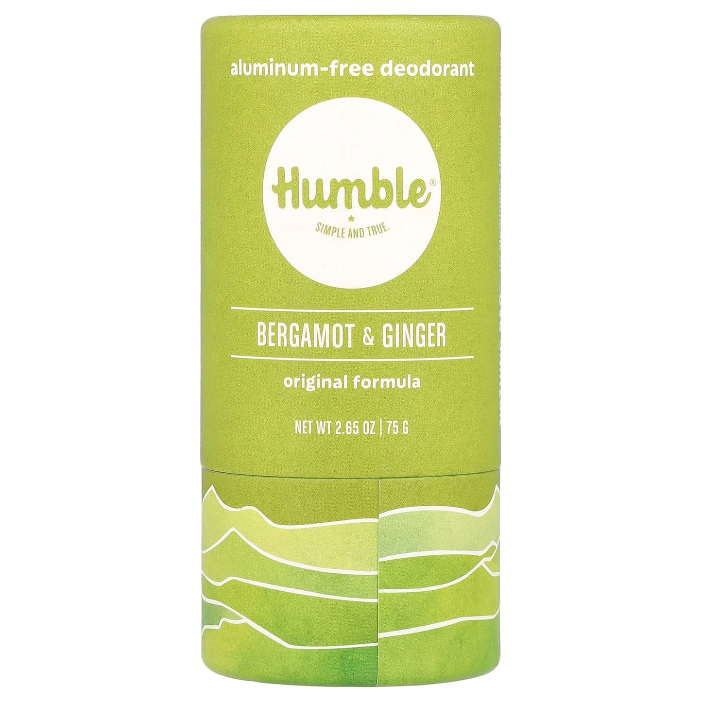 Bergamot & Ginger Aluminum-Free Deodorant by Humble Brands - Image 1