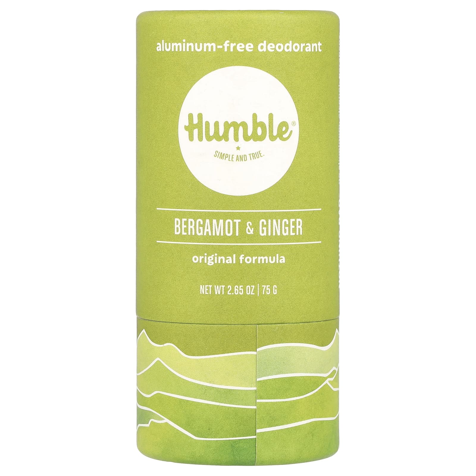 Bergamot & Ginger Aluminum-Free Deodorant by Humble Brands - Image 1