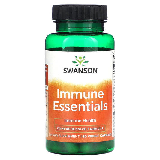 Swanson, Immune Essentials, 60 Veggies Capsules - Image 1
