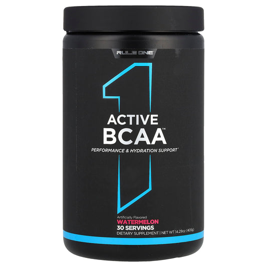 Rule One Proteins, Active BCAA, Watermelon, 14.29 oz (405 g) - Image 1