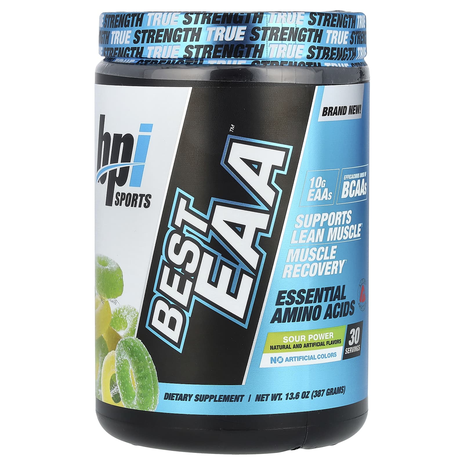 BPI Sports EAA Sour Power - 13.6 oz for Optimal Muscle Recovery - Image 1