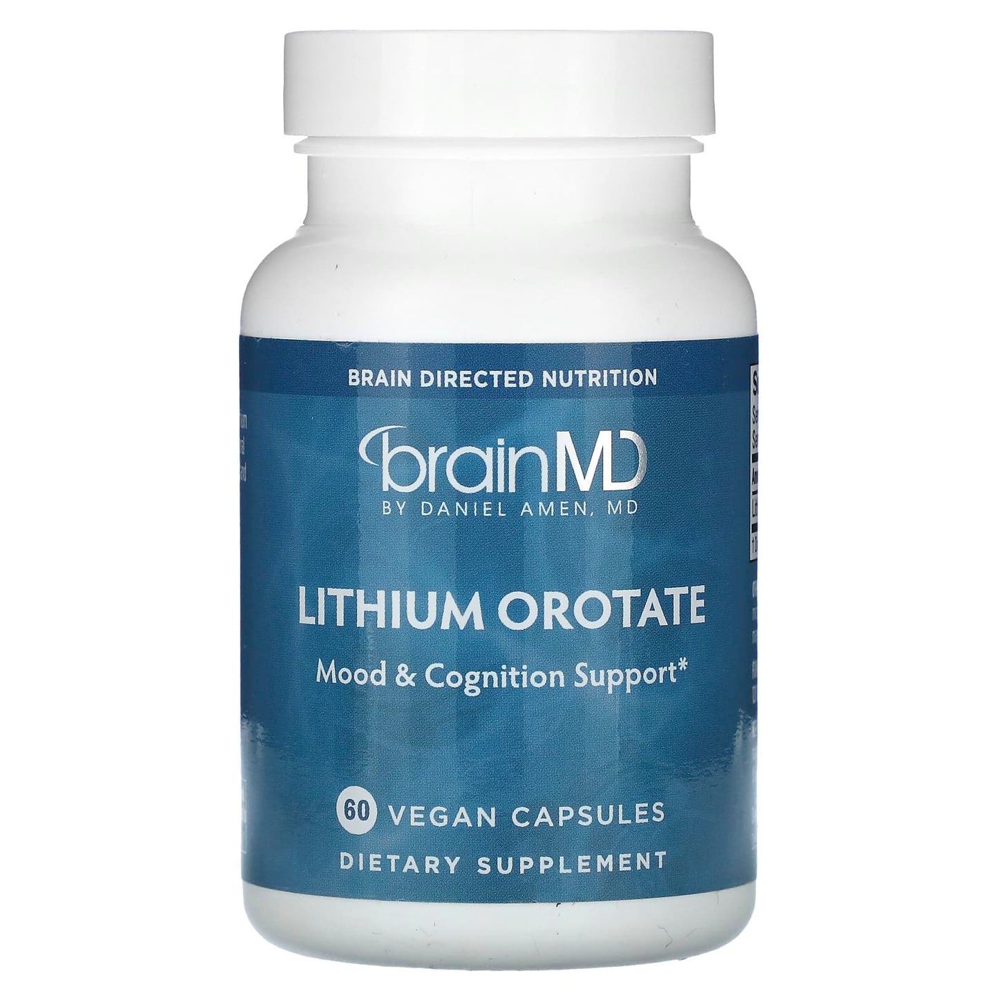 Lithium Orotate 5mg, 60 Vegan Capsules for Mood & Cognitive Support - Image 1