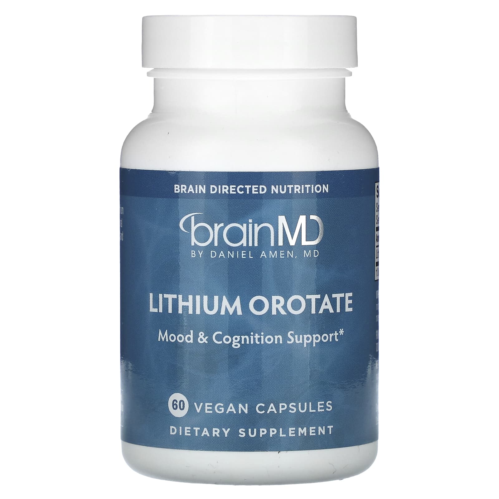 Lithium Orotate 5mg, 60 Vegan Capsules for Mood & Cognitive Support - Image 1