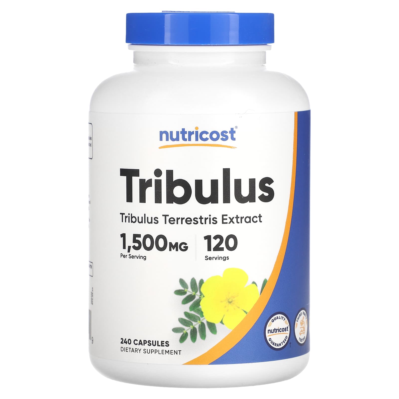 Nutricost, Tribulus, 240 Capsules (750 mg per Capsule) - Image 1